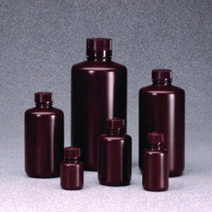 Thermo Nalgene Narrow-Mouth Amber HDPE Bottle – 30 mL with Closure