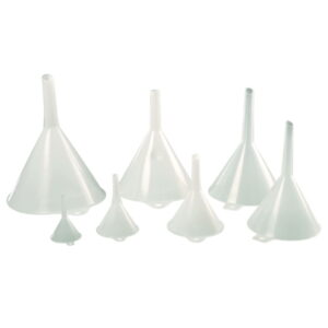 Bürkle Universal Funnel 100 mm, PP with Handle and Hanging Eye-Loop