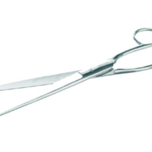 Bochem Instrumente Paper Scissors, 250 mm in Length, Type 3 Stainless Steel
