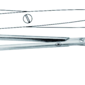 Dissecting scissor 145 mm, straight sharp/sharp, Metzenbaum fino
