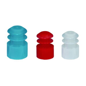 Fins stoppers, clear 16 mm, PE, pack of 1000