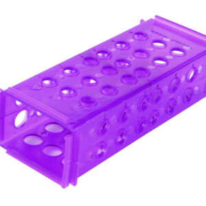 Heathrow Scientific 4-Way Rack, Purple, Clinical, Pack of 5