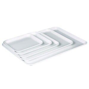 Bürkle Instrum. Tablet, 268x208x17mm White, Melamine Resin