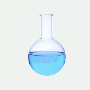 ISOLAB Round Bottom Flask 100 mL Clear Glass - Pack of 10