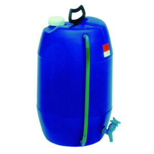 Behr Carboy PE with Blue Cap, 60L, Level Display Tube and Stopcock
