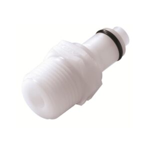 Colder 1/4" Hose Barb Valved In-Line Acetal Coupling Insert