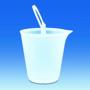 VITLAB Buckets, PP, with Spout and Handle, 12 L Capacity