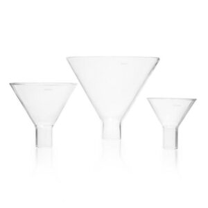 DWK Duran Powder Funnel, Short Wide Stem, Diameter 200mm
