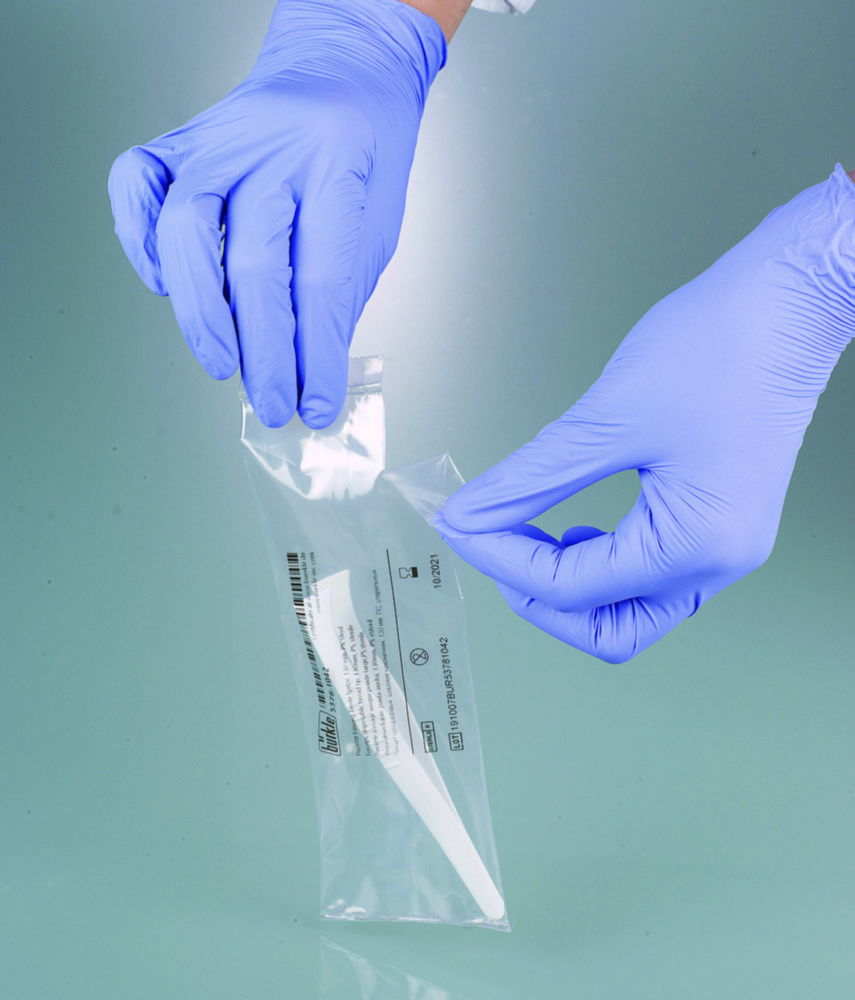 Bürkle Disposable Forceps 130 mm, PS Broad Tip, Sterile (Pack of 100 ...