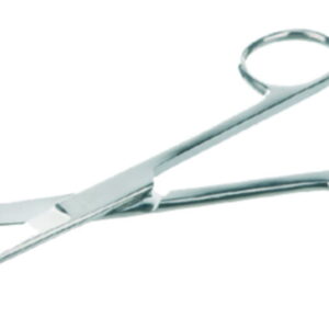 Bochem Instrumente Stainless Steel Scissors, Straight, Pointed, 160 mm in Length