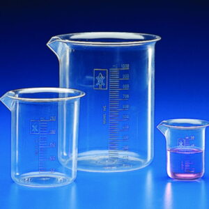 Kartell Beaker 1000 mL PMP TPX Low Form Graduated Autoclavable