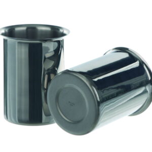 BOCHEM Beaker 250 ml, 18/10 steel with rim, without spout