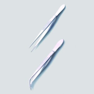 LLG Dissecting Forceps 160 mm, Sharp/Straight, Stainless Steel