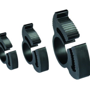 HCL Fasteners Herbie Tubing Clamp Size BB (9.2-10.8 mm), Black