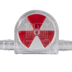Bürkle LiquiMobil SAN Flow Indicator – Red