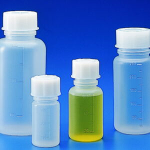 Kartell Wide Mouth Bottle 500 mL PP Graduated with Closure GL 45 Autoclavable