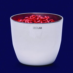 ISOLAB Melting Crucible 53x43mm Stainless Steel