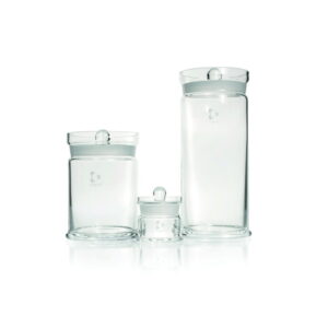 DWK Duran Specimen Jar with Ground-In Knobbed Lid (65 x 63 mm)​