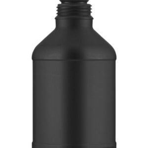 Kautex UN-Narrow Mouth Reagent Bottles 1000 mL Black HDPE Without Closure Pack of 64