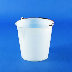 Kartell Bucket with Spout 12 L HDPE White Graduated (300 x 280 mm)