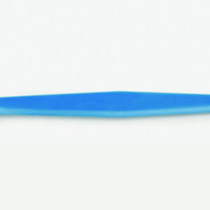 LLG Macro Spoon Spatula 210mm, PP, Blue, Flat End with Knife Edge, Pack of 25