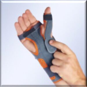 Universal Bilateral Wrist and Thumb Brace with Palm splint Ambidextrous – Size 1 Beige