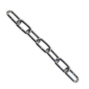 Chain Medium Link Galv 3Mm X 30M (3.2Mm)