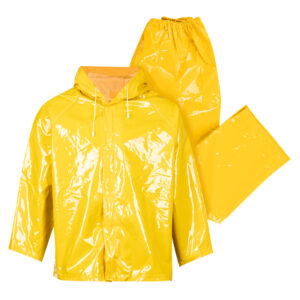 Rainsuit Rubberised Nylon Yellow Xx Large