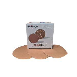 43509 Sunmight Velcro Gold Disc No Hole 75Mm (150) - 50Pc