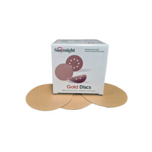 02211 Sunmight Velcro Gold Disc 125Mm No Hole (220) - 100Pc