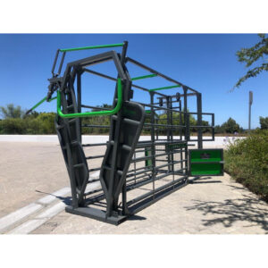 Cattle Veterinarian Working Station V-Type - Spray Painted