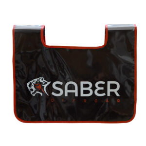 Saber Winch Damper - Black With Red & Internal Pockets