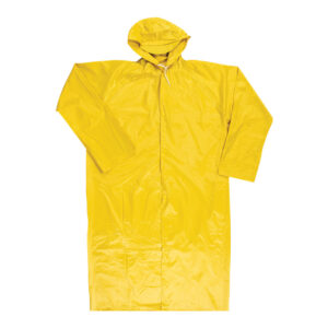 Raincoat Pvc/Poly Yellow Small