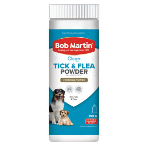 Bob Martin Pet Tick & Flea Dog Powder 100G
