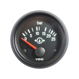 Vdo Trans Oil Press Gauge. 24 V. 0 - 25 Bar. 52 Mm. Elec