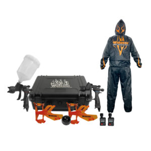 Vapbsc0002/Gon Walcom Carbonio Combo (Base & Top Coat Gun 1.3Mm With Painting Kit)