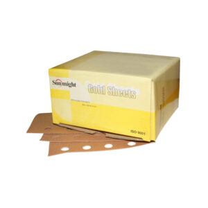 05508 Sunmight 8 Hole Velcro File Gold Sheet 70Mm X 127Mm (120) - 100P/P
