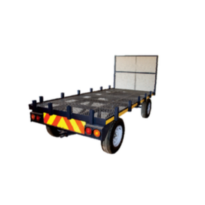 Dicla Trailer Vegetable 2 Ton 2 Axle With Seedling Tray Add On
