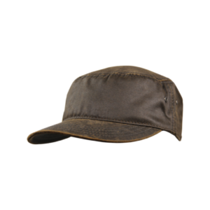 Oil Skin Army Cap