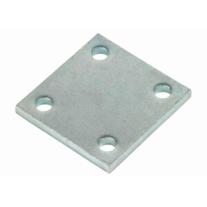 3" Zinc Plated Steel Drop Plate