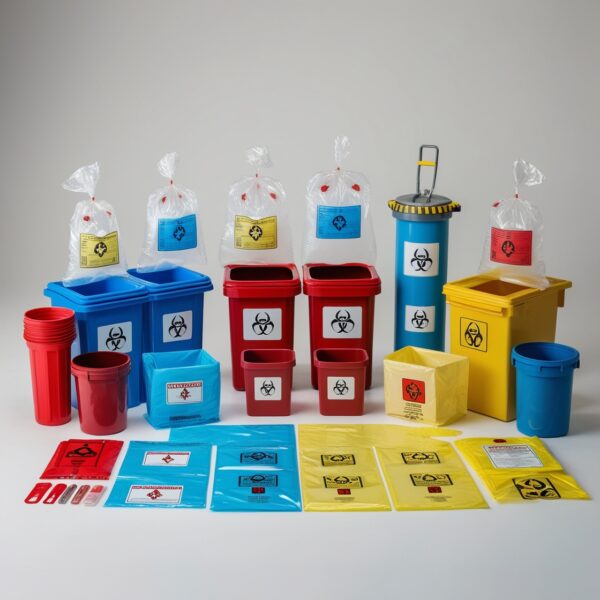 Biohazard Sharps Container – 20L – Mobiletoilets4Hire
