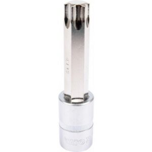 Torx Bit Socket - Male - Chrome Vanadium - 1/2" Connector - Long - T70 x 100mm - YT-04329