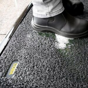 Disinfectant Mat - COBAcare - 160 x 130 x 1.5 cm - Black - CDM002