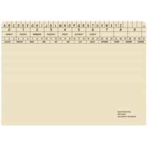 Retrieval Document Files - Extra Heavy Weight - 326gsm - A4 - Pack of 150 - FIL400XH
