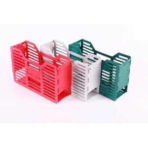 A4 Slated Plastic Filing Container - 32 x 10 x 22 cm - Colour Options - Pack of 20 - 02SLPC