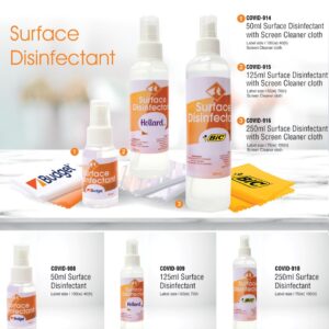 50ml Surface Disinfectant with full colour sticker