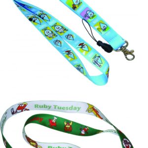 20mm Dye sub full + lobster Lanyard – Min Order 100 units