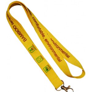Sustain Bamboo and cell Lanyard – Min Order 100 units