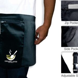 Hip Apron Black – Polycotton Twill – Min 50 units