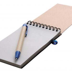 Eco Notepad & Pen – Royal